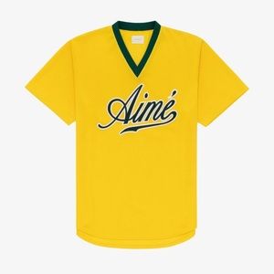 ALD Yellow Logo Batting Practice Jersey